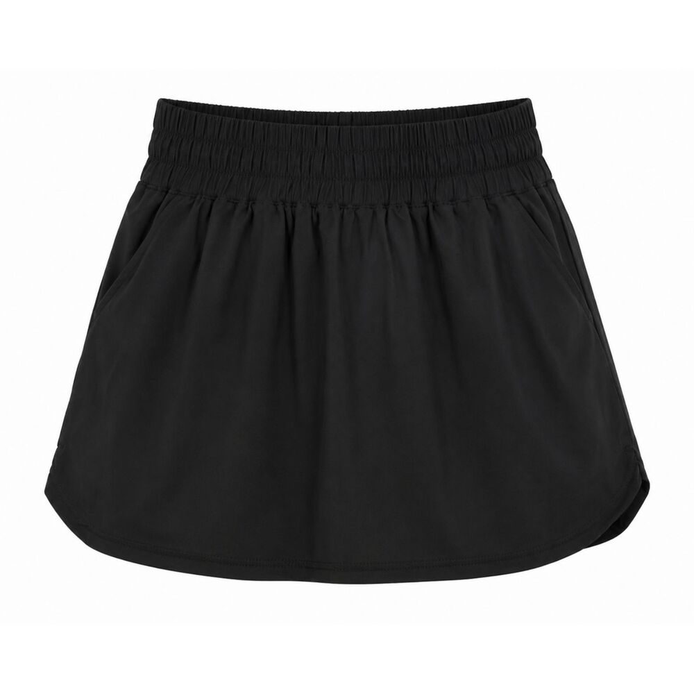 Embrace Life Athleisure Black Athletic Skort Built-In Shorts Size S 3057